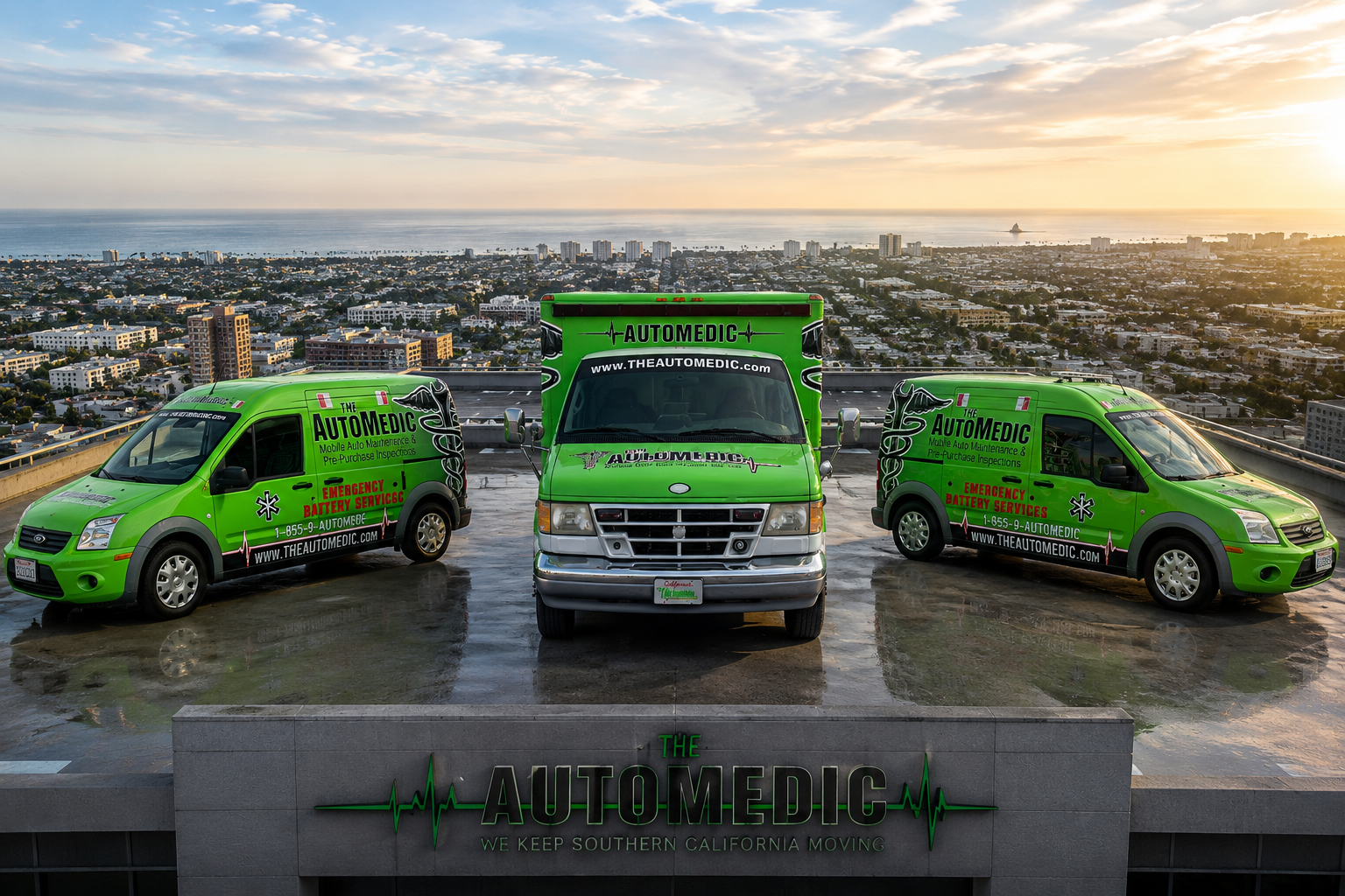 The AutoMedic rooftop fleet